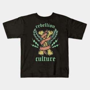 rebellion culture Kids T-Shirt